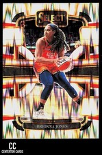 2024 Panini Select WNBA #88 Brionna Jones Prizms Silver Flash Connecticut Sun