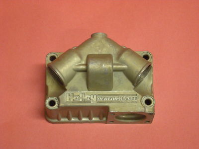 HOLLEY  NEW SECONDARY DUAL INLET FUEL BOWL  #134-112