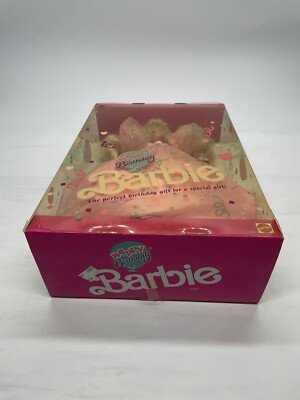 Barbie 1990 Happy Birthday Mattel - Malaisie - NRFB (Neuve En Boîte) - Collectionneur