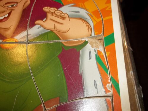 Vtg Playskool Disney's Hunchback of Notre Dame Wood Covered Puzzle 8 Pieces - Picture 3 of 4