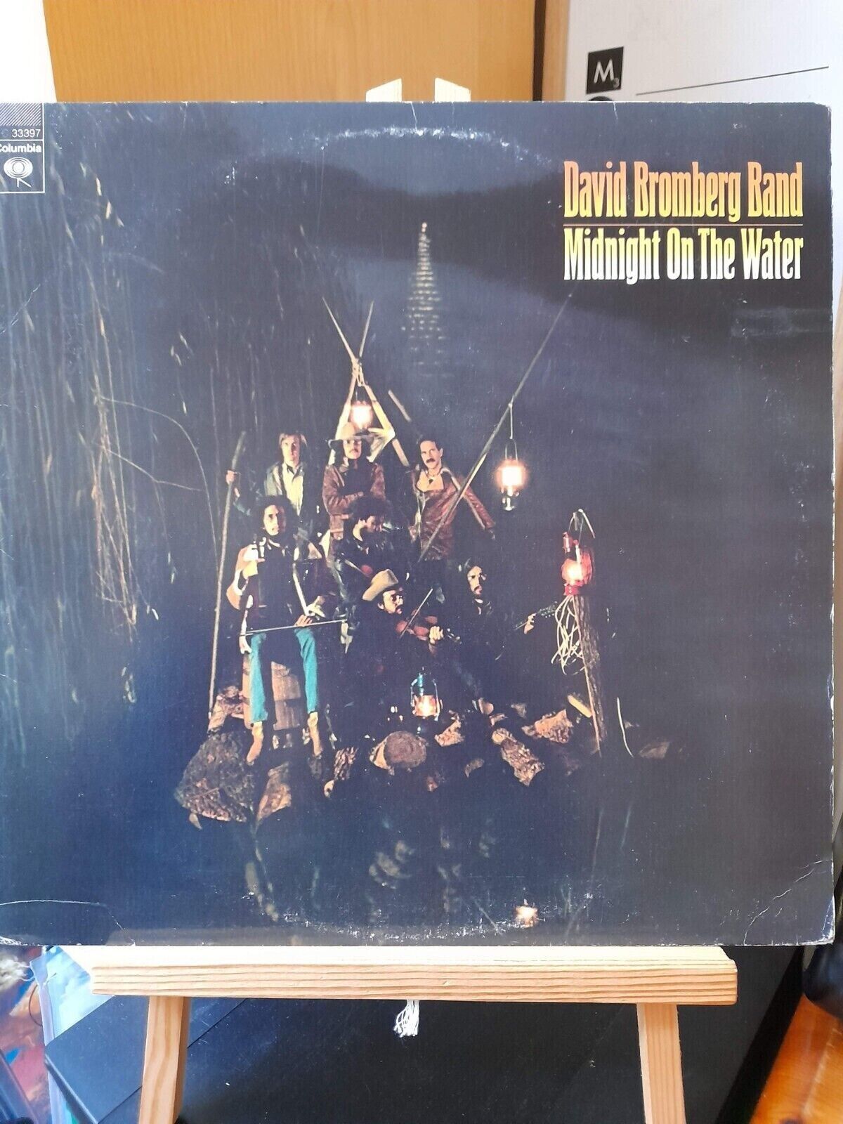 David Bromberg Band – Midnight On The Water folk / bluegrass US vinyl LP