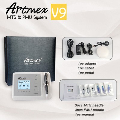 Professional Microblading Tattoo Artmex V9 MTS Permanent Makeup Machine Kits US