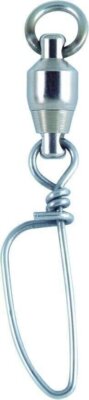 Sampo Nickel Solid Coastlock Swivel #6 Stainless Wire Snap 2-Pack 4101-6A