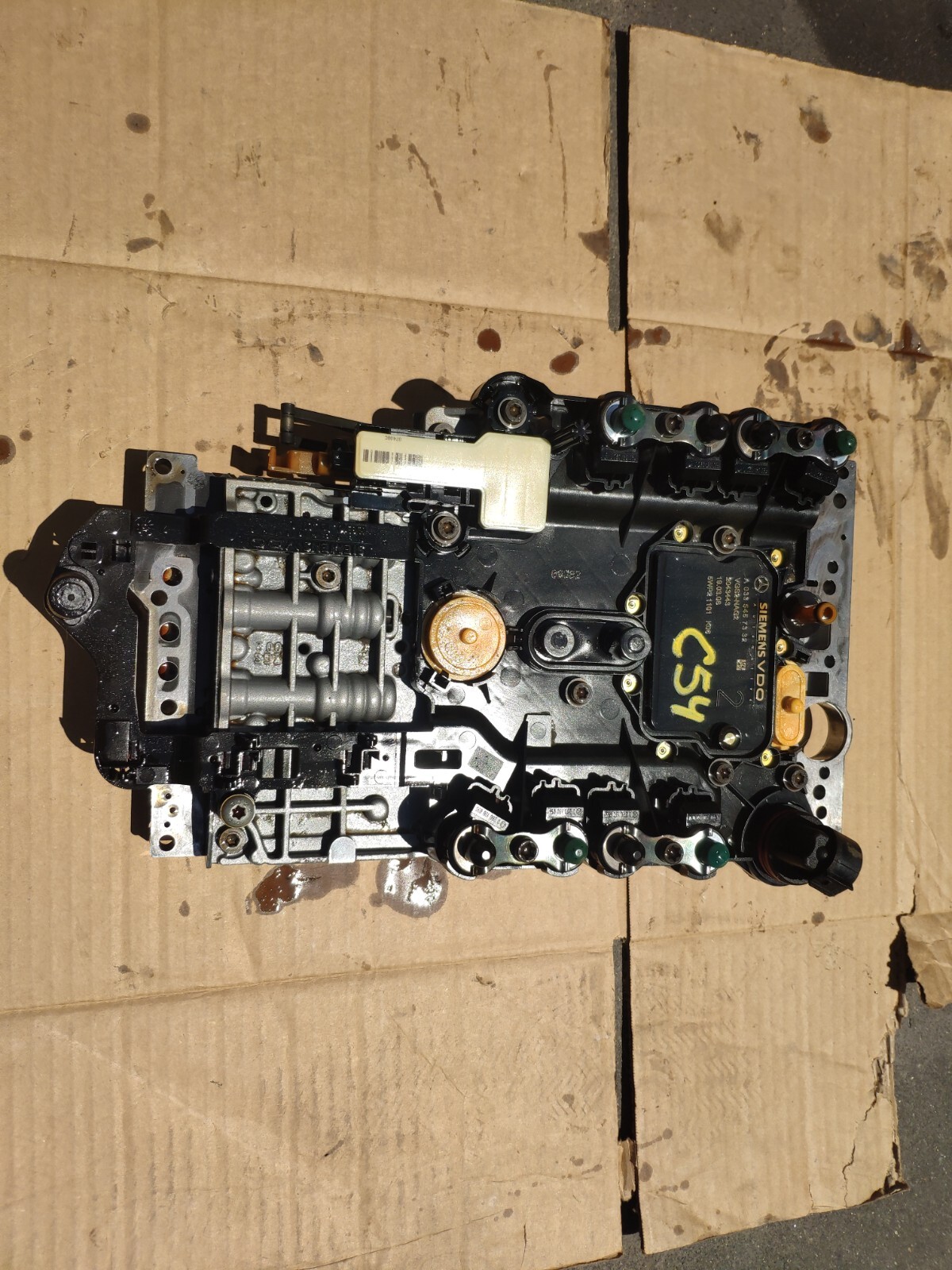 2008 Mercedes E350 W211 Transmission Valve Body Conductor Plate  