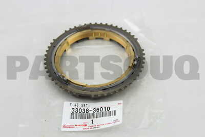 エース 3303836010 Genuine Toyota RING SET, SYNCHRONIZER, NO.2 33038