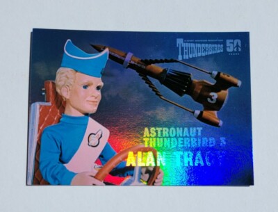 Unstoppable Cards Thunderbirds 50th Anniversary Rainbow Foil Trading Card F5 