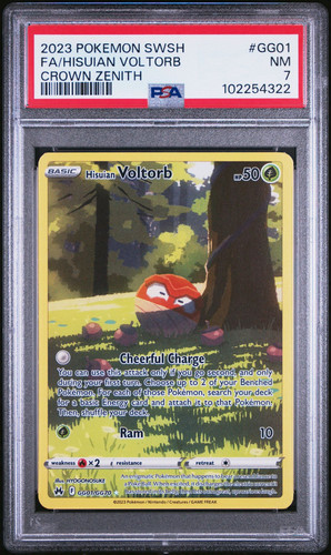 Hisuian Voltorb graded PSA 7 for sale on eBay