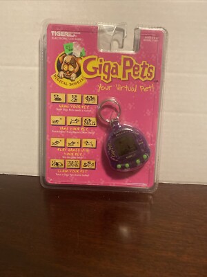 NEW Tiger Electronics Giga Pets Virtual Digital Doggie LCD Game (1997) Novelty