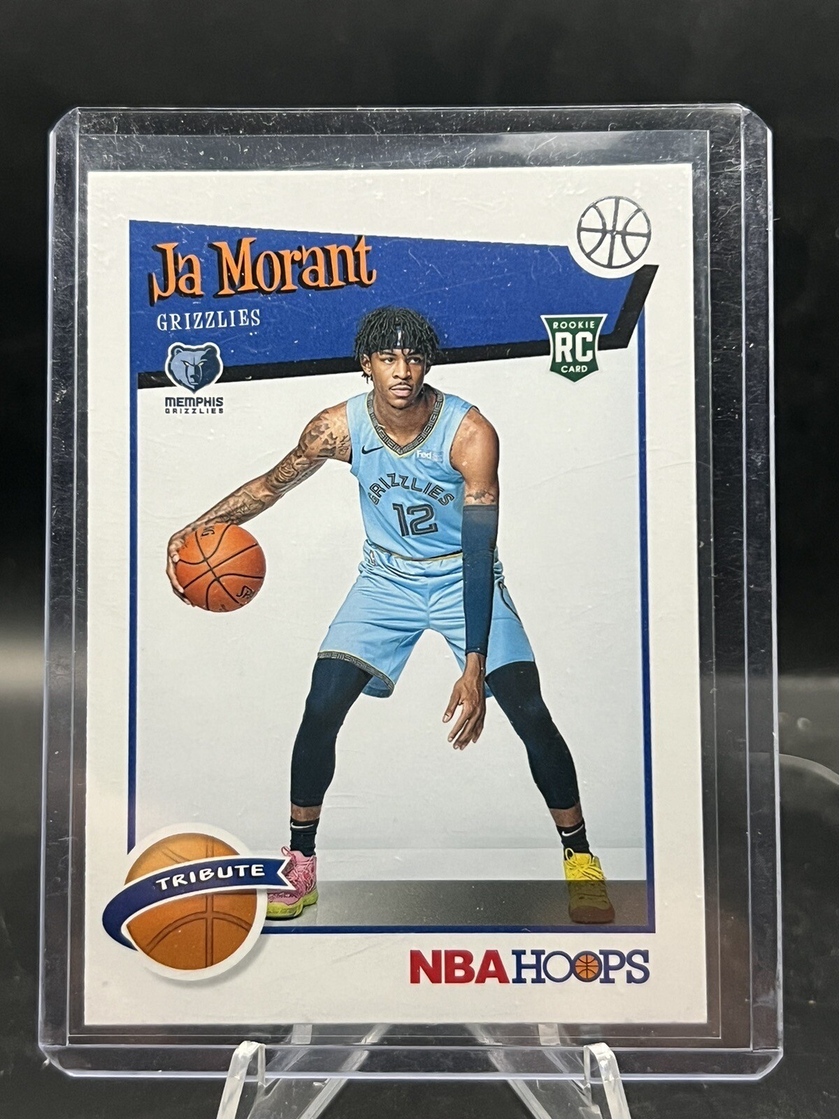 2019-20 Panini NBA Hoops - Hoops Tribute #297 Ja Morant (RC)