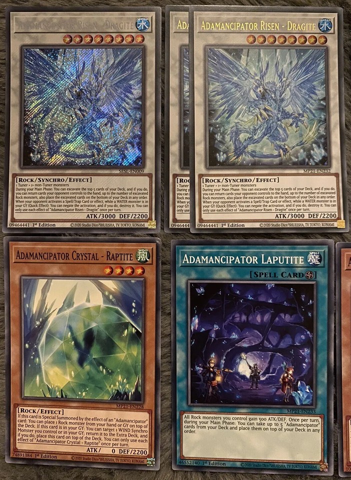 Yu-Gi-Oh! Adamancipator Risen - Leonite - SESL-EN007 Secret Rare 1st Edition Card