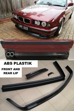 Fit Sedan Touring Bmw E34 Mtech Spoiler Lip Front Rear Bumper Standart Stok