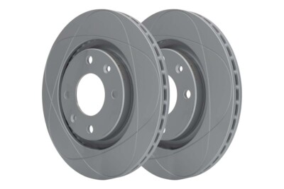 2x ATE Bremsscheibe 24032001331  PowerDisc Citroën  Peugeot Vorderachse