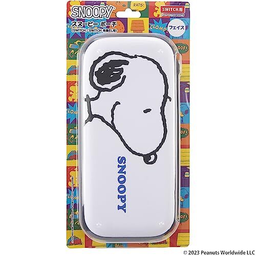 Snoopy Face pouch case cover for Nintendo SWITCH / SWITCH organic