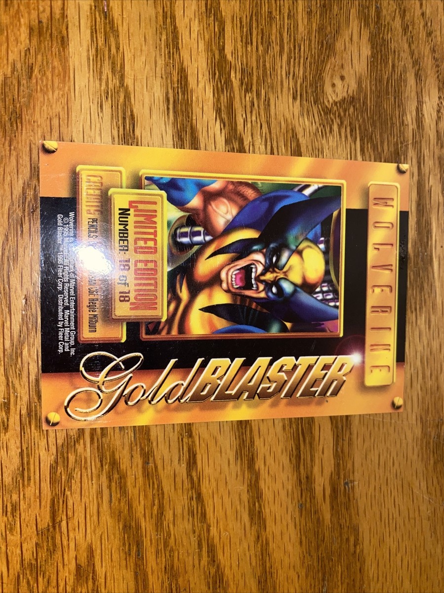 1995 Marvel メタル ハルク ゴールド ブラスター Hulk [Gold] #5 Prices | Marvel 1995 Metal Blaster | Marvel Cards