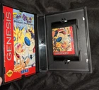 Ren and Stimpy Show Stimpy's Invention Sega Genesis: Case, Game, and Manual