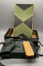 Vintage Antique 1920 Rainbow Hawkeye 2 Box Pocket Green Folding Kodak Camera 1a