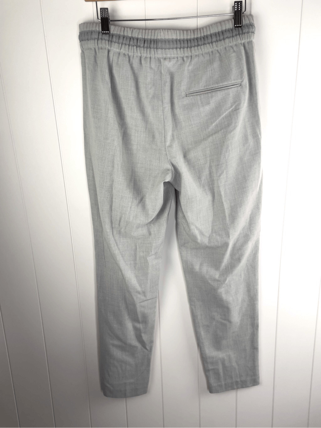 Zara Basic Drawstring Trousers Grey Coquette Work… - image 9