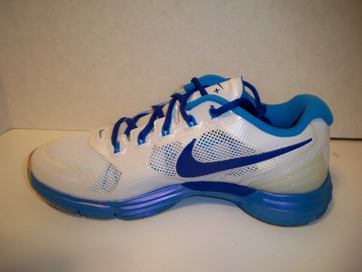 New Nike Lunar TR1+ White Blue Glow 2012 Men's US (531975-103 | eBay