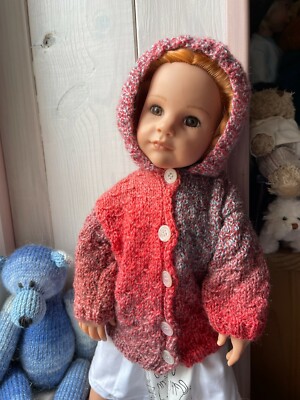 Tenue En Laine Pour Poupée Götz 50 Cm - Hannah, Zwergnase, Fanouche - Fait Main