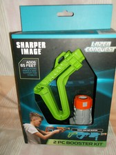 Sharper Image Lazer Conquest 2 PC Booster Kit MSRP 39.99 Green Handle NIB