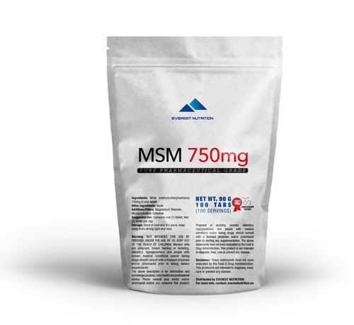 MSM Soufre Organique Sowelo – Comprimés 1500mg – 120 Comprimés – Articulations, Peau, Régénération – Végétalien