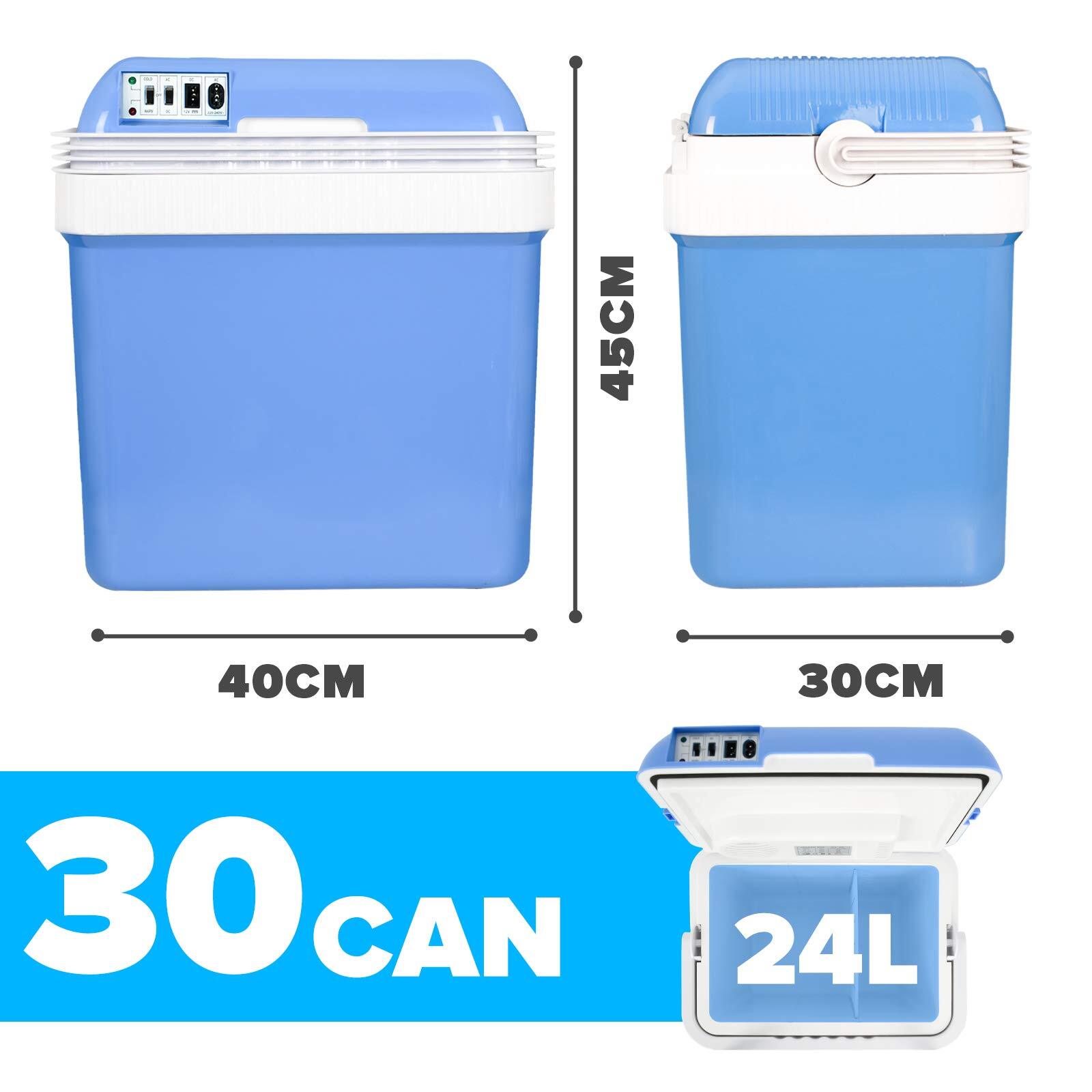 Advwin 24L Mini Portable Fridge Small Drinks Beer Cooler Warmer Home