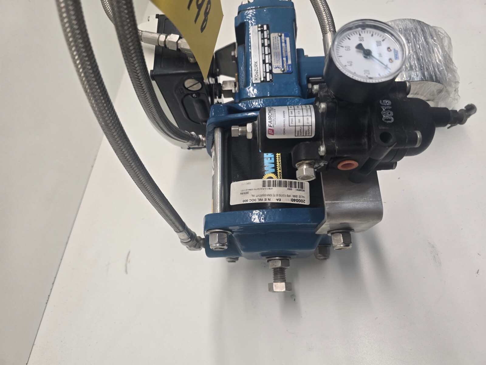 NEW OLD STOCK! DEZURIK 1.5" 317 BODY VALVE 9664594R001 W/ ABB POSITIONER EDP300