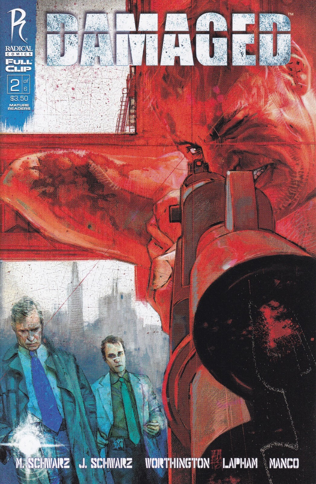 DAMAGED #2 - Back Issue