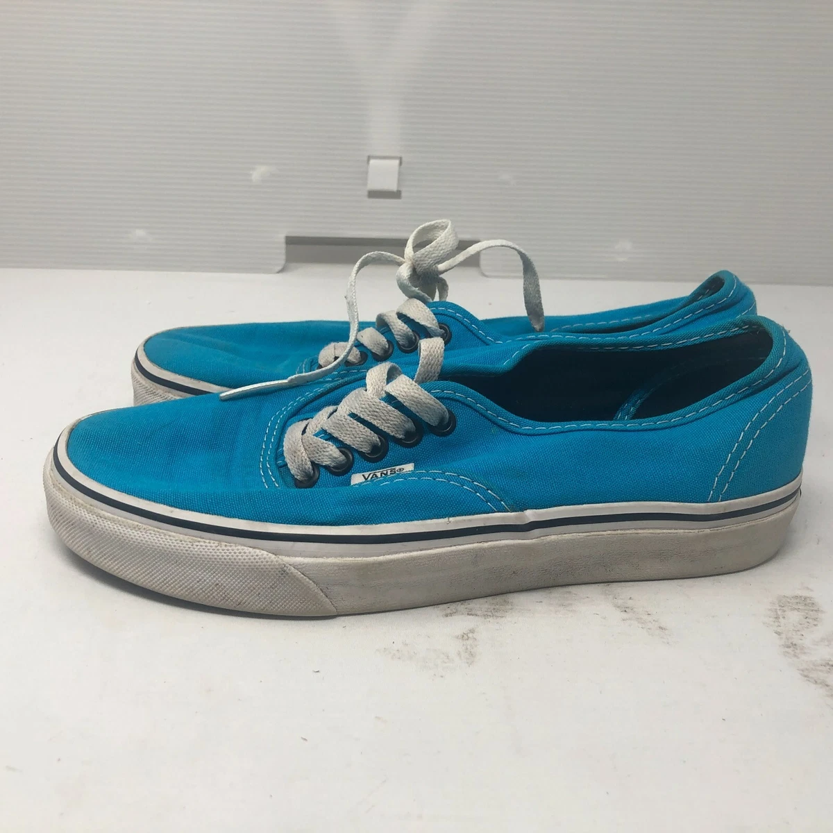 Turquoise blue vans sales
