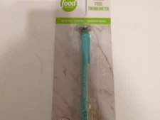 Food Network 5" Stem Analog Dial Pocket Thermometer, Up To 220° Degrees Aqua Sky