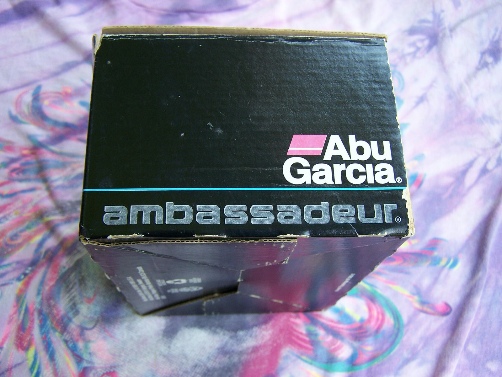Vintage Ambassadeur BG 9000 Casting Reel BOX ONLY & Manuals