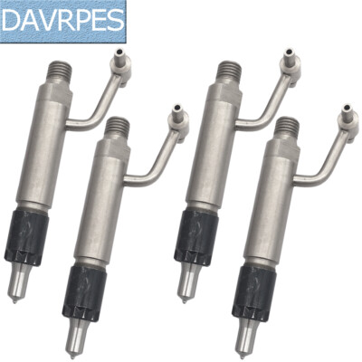 4X Fuel Injector Y72950353100 For Yanmar Komatsu 4D84E 4D88E 3D84E 4TNE88 3TNE88