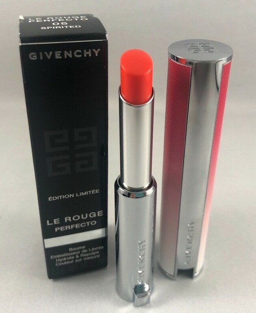 Givenchy Le Rouge Perfecto Beautifying Lip Balm 05 Spirited .07 Oz