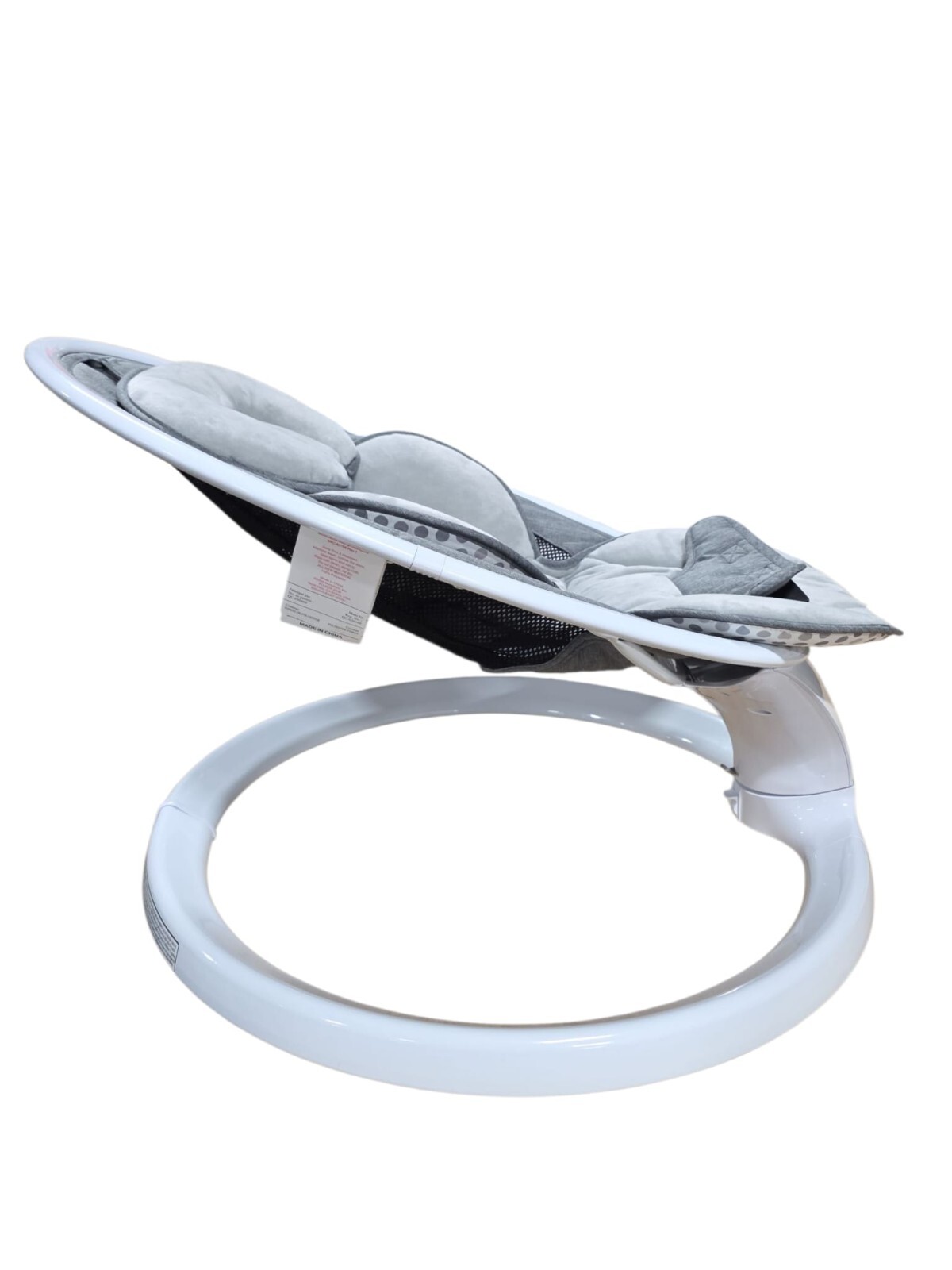 Munchkin® Bluetooth Enabled Infant Baby Swing,5 Ranges of Motion, White, Unisex