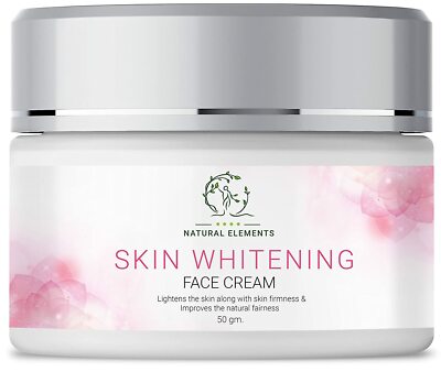Natural Elements Skin Whitening Face Cream for Lightens the skin 50 gm 