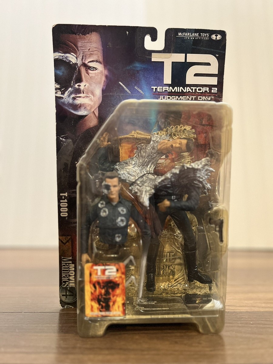 McFarlane Toys ムービーマニアックス4 T2 T-1000 MCFARLANE TOYS MOVIE MANIACS T-1000 TERMINATOR 2 JUDGMENT DAY T2