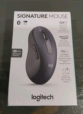 Logitech Signature Full Size Wireless Scroll Mouse Silent Clicks  Smart Wheel N
