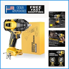 High Torque Cordless Impact Wrench 600 Ft-lbs - Perfect for Automotive and DIY