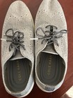 Cole Haan Grand Troy Knit Oxford Shoe Size 9.5 Cool Gray Worn 2x’s — photo 5