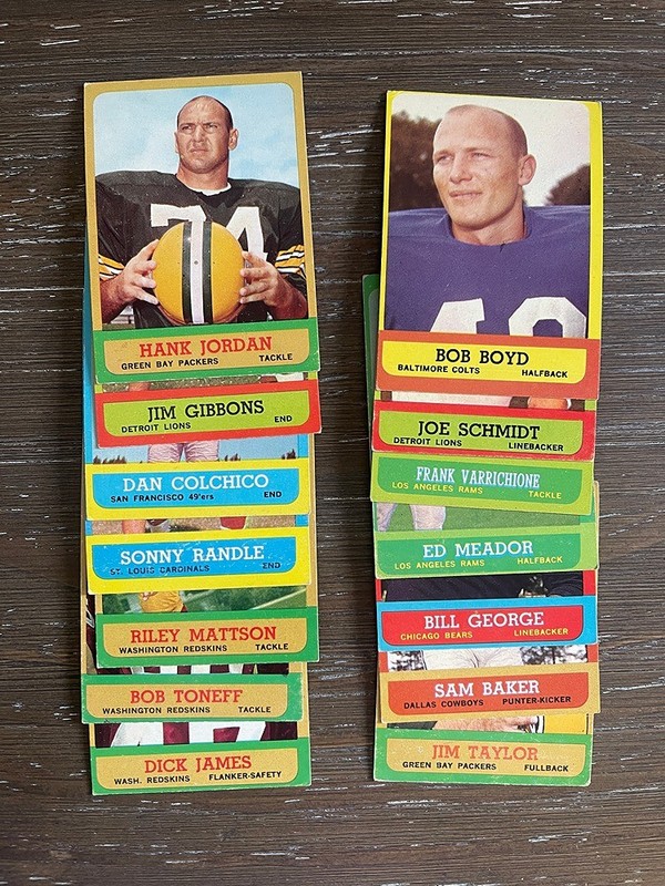 1963 Topps Football Lot of 14 Diff - Lower Grade *BNCARDS*