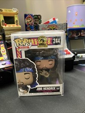 Funko Pop Auténtico Hendrix Jimi Hendrix Live in Maui Chaqueta #244 Figura Nuevo en Caja