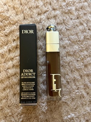 Dior Addict Lip Maximizer Mahogany Lip Plumper Gloss Volume Hydrating 0.20 fl oz