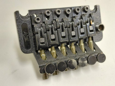 #ad Peavey Tremolo Black Bridge Small Black Lighting Bolt Logo $85.00