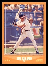 1988 Score #562 Jeff Blauser Rookie RC
