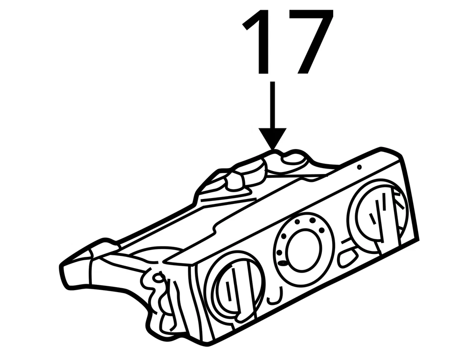 Chrysler Sebring 2001-2002 calefacción climatización UMQSL Foto 4 de 4