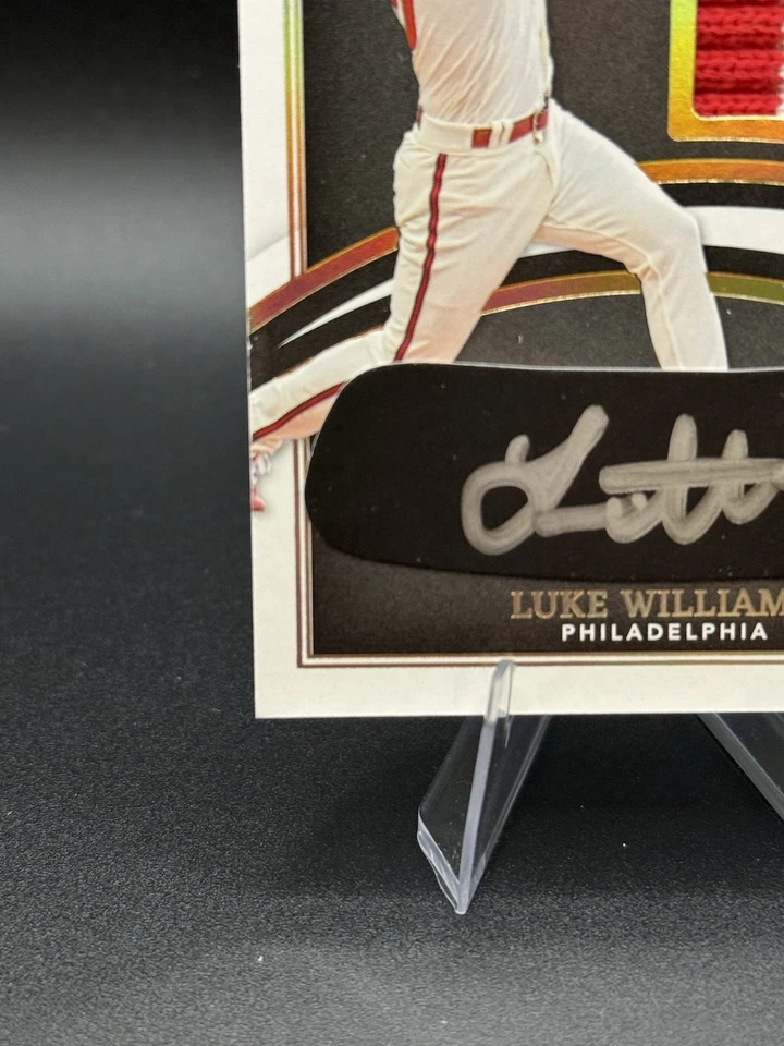 2022 Panini Immaculate Collection - Prime Relics Black Luke Williams /10- CC1 - Image 3 of 4