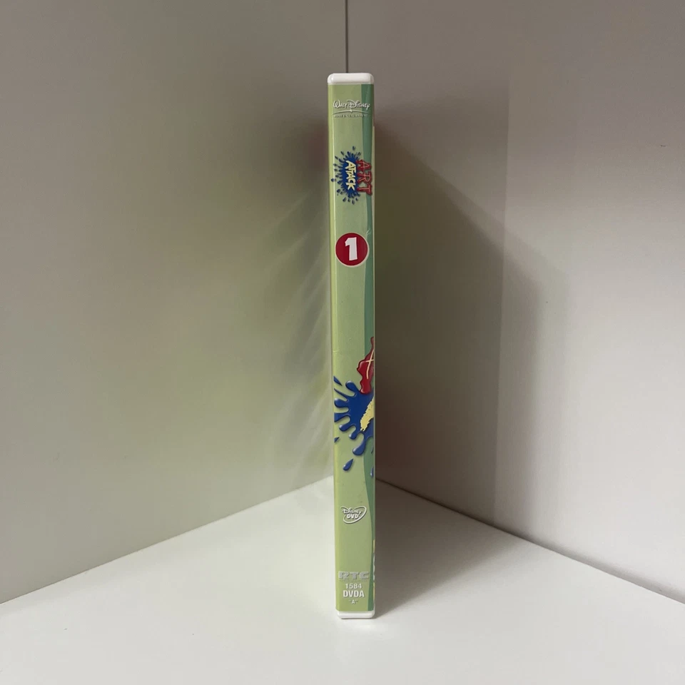 Art Attack DVD Good Condition DVD Vol 1 Very Rare Disney Art Show Rui Torres - Image 3 of 4