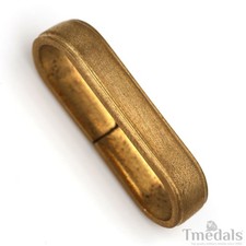Solid Brass Suspension Ring for Repair Neck Orders Medals &ndash; 23.7 mm (0.935 in)