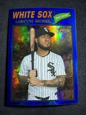 LENYN SOSA 2026 TOPPS HERITAGE CHROME BLUE REFRACTOR /150 Q4856