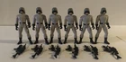 Star Wars Kenner Power of the Force POTF2 AT-ST Driver army lot of 6 figures
